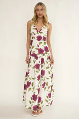 Begonia Drop Waist Maxi Dress Allegra Floral