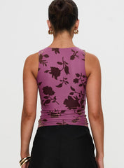 Angelical Top Purple