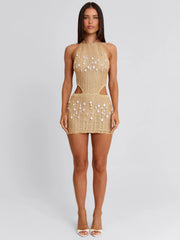Suri Mini Dress Gold
